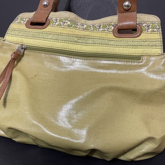 Key-Per Fossil Hand Bag Purse With Compartments Mint - Picture 8 of 14